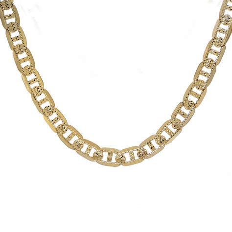 gucci gold chain diamon cut|Gucci cuban link chain.